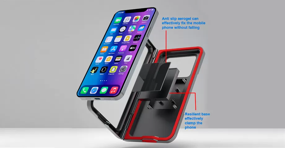 固定手机不偏离: