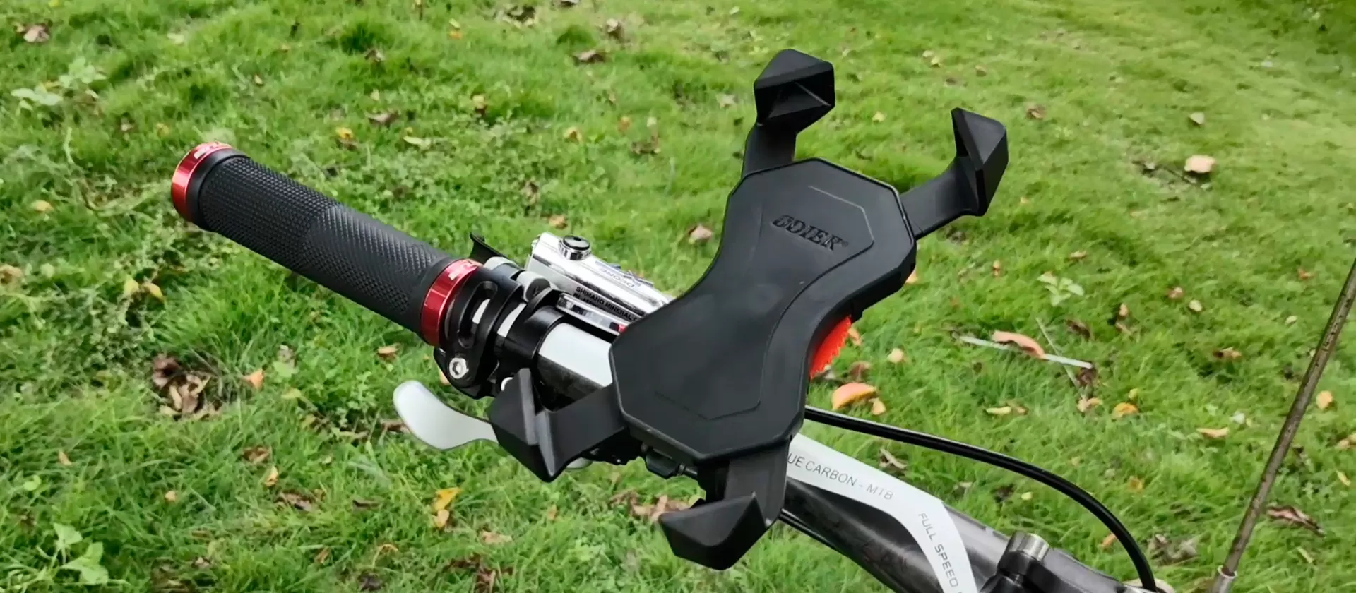 亮点四角自锁自行车手机支架PB03