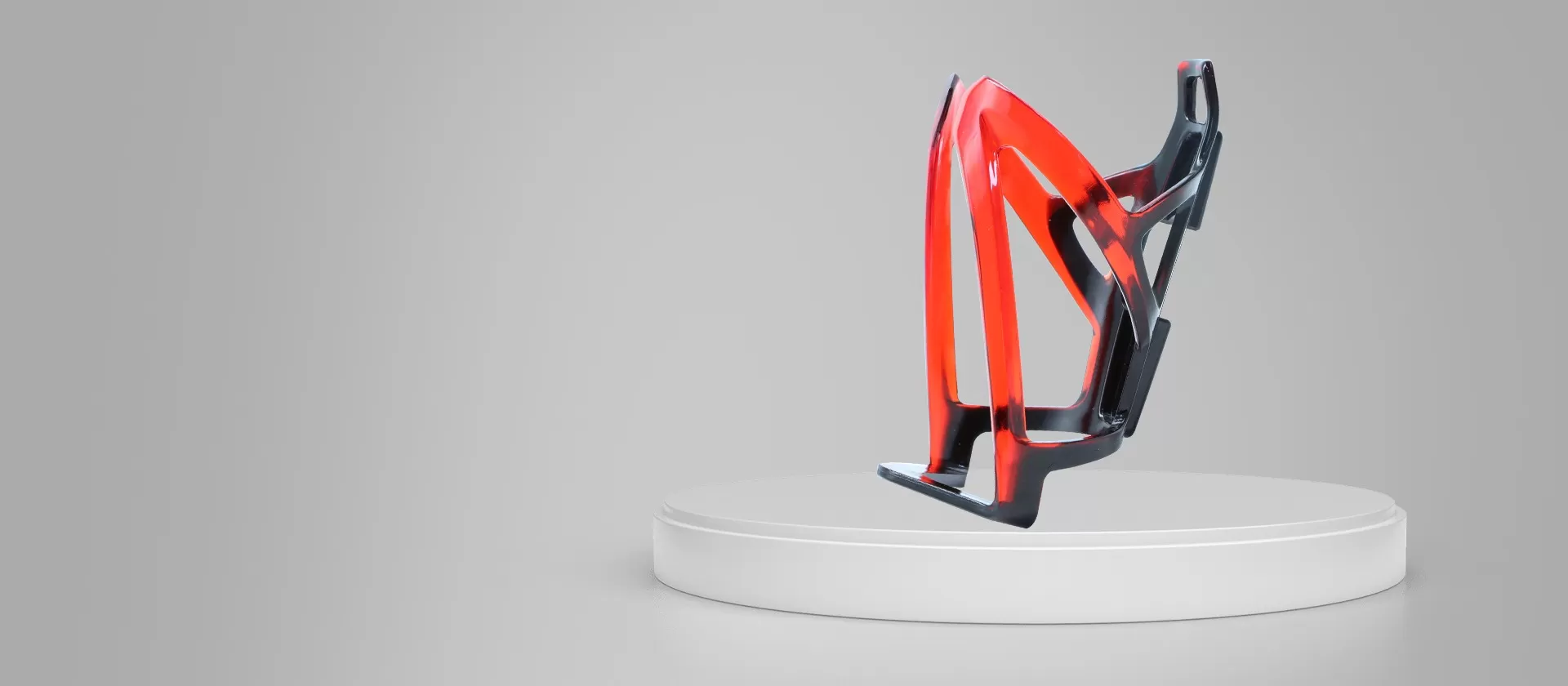 双色自行车水壶架